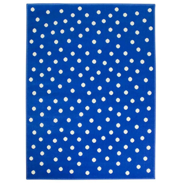 Ковер акриловый Lorena Canals Горошек Dots Blue (голубой) 120*160