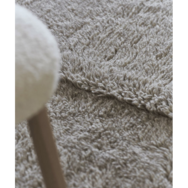 Шерстяной стираемый ковер Lorena Canals Tundra - Blended Sheep Grey 170*240