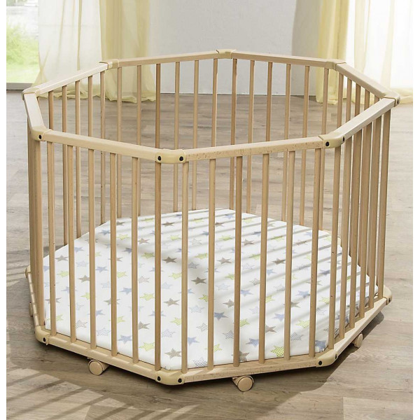 манеж деревянный Geuther Octo Parc plus