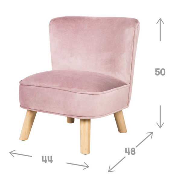 Детское велюровое кресло Roba Lil Sofa (450120MA)