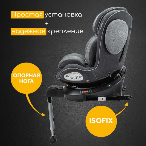 поворотное автокресло OSANN Eno360 SL группа 1-2-3 с Isofix 