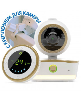 Видеоняня Ramili Baby RV1800RC с креплением