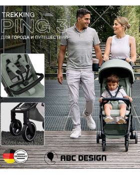 Прогулочная коляска ABC-Design Ping 3 Trekking