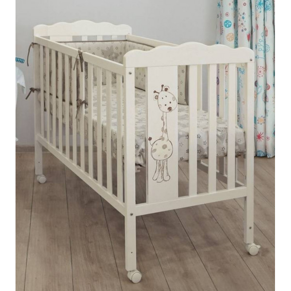 кроватка Micuna Baby Giraffe + Матрас 120х60 см.