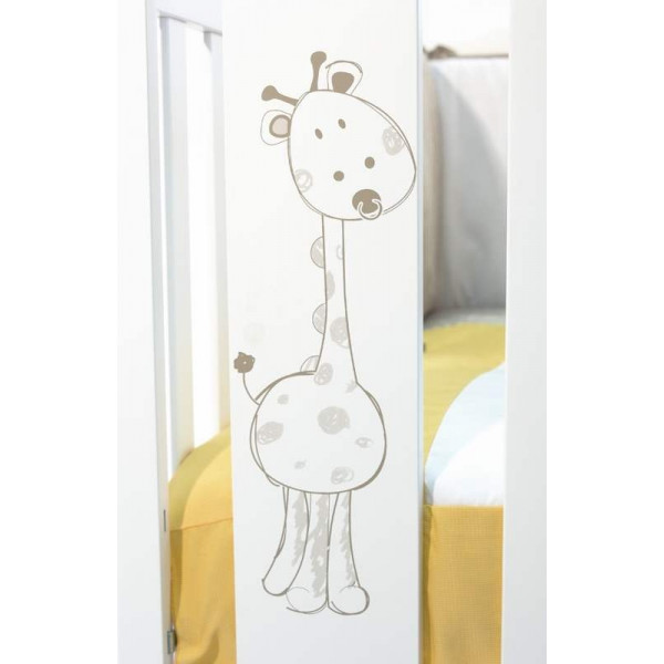 кроватка Micuna Baby Giraffe + Матрас 120х60 см.