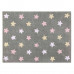 Детский ковер Lorena Canals Триколор Звезды Stars Tricolor (серо-розовый) 120*160