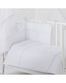 Комплект постельного белья Italbaby Principini bianco